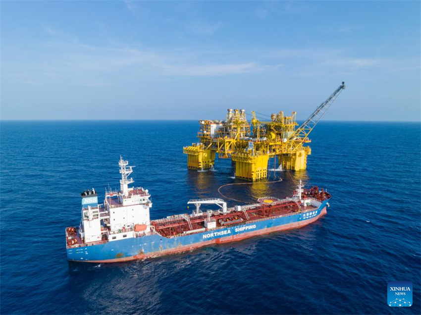 Maior campo de gás offshore da China produz 4,5 milhões de toneladas equivalentes de petróleo em 2025