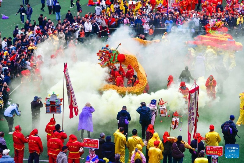 Galeria: festival étnico “Maolong” é celebrado em Guizhou