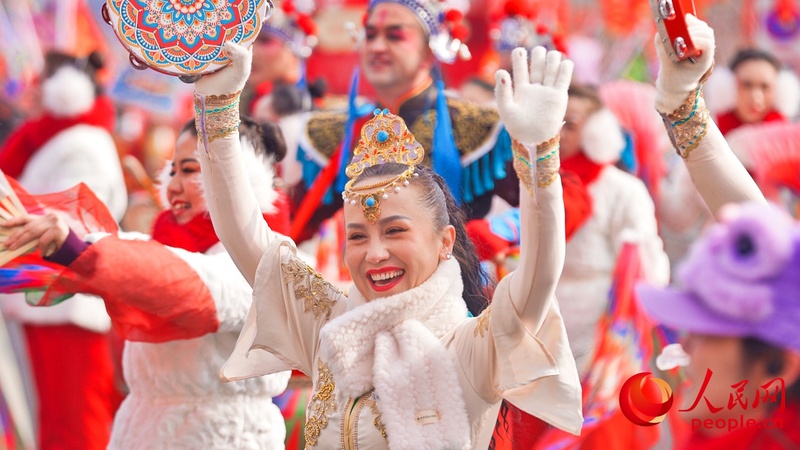 Gala Shehuo realizada em Xinjiang