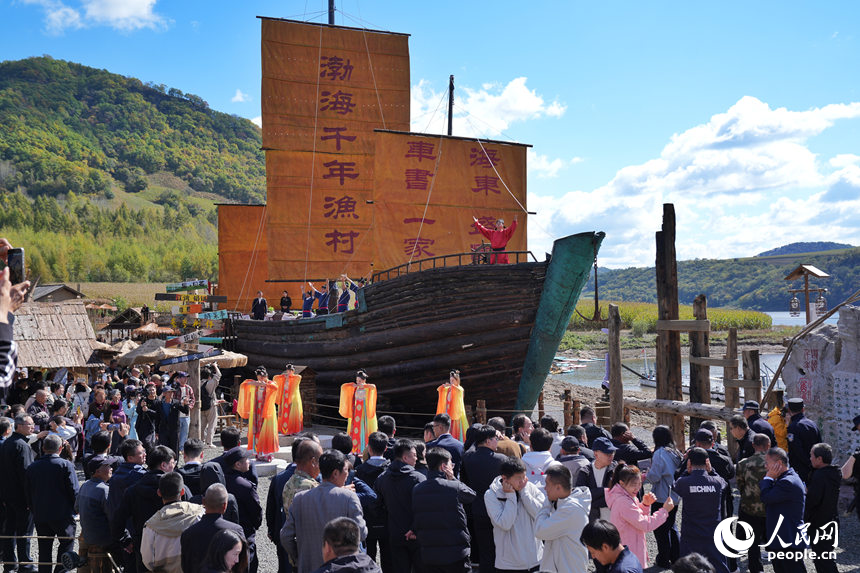 Vila de pescadores é revitalizada e impulsiona turismo em Jilin, no nordeste da China